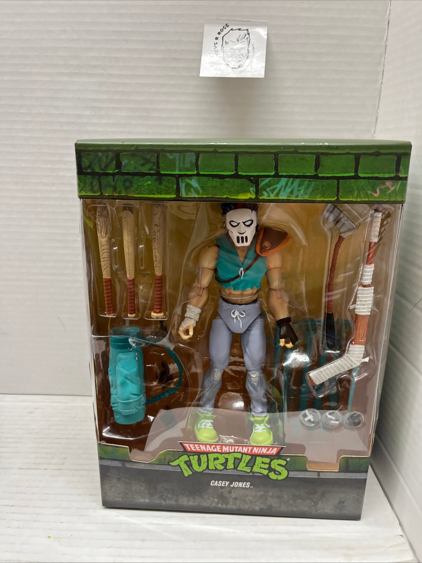 Super7 Ultimates Teenage Mutant Ninja Turtles Casey Jones 7" TMNT Action Figure