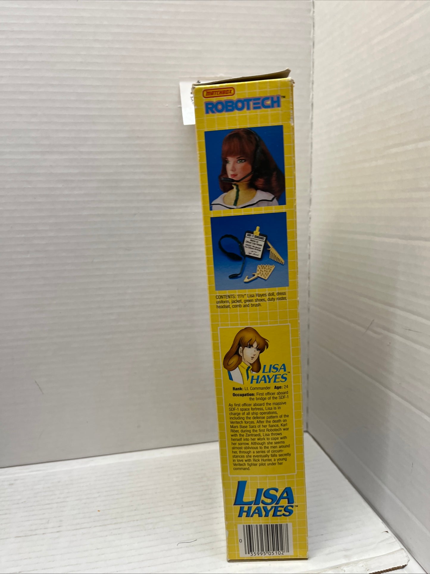 VINTAGE Robotech Lisa Hayes Doll NEW IN BOX! 1985 Matchbox