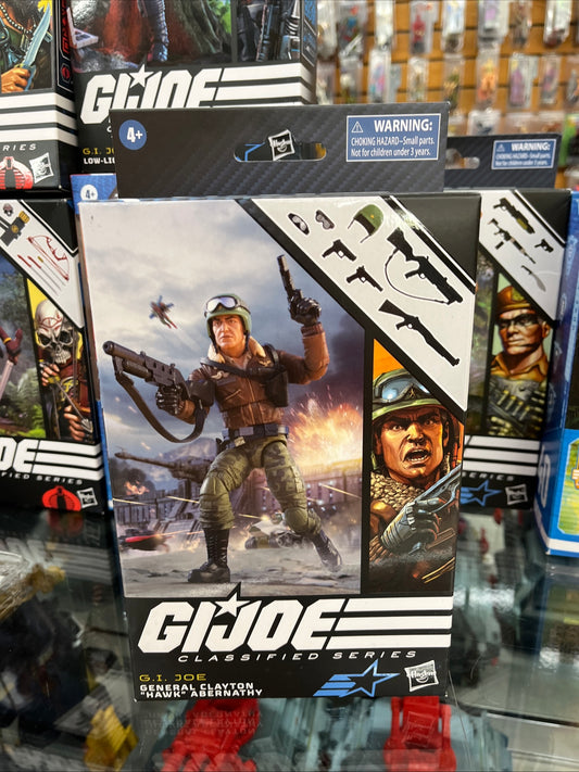 HASBRO GI.JOE CLASSIFIED SERIES GENERAL CLAYTON HAWK ABERNATHY SEALED
