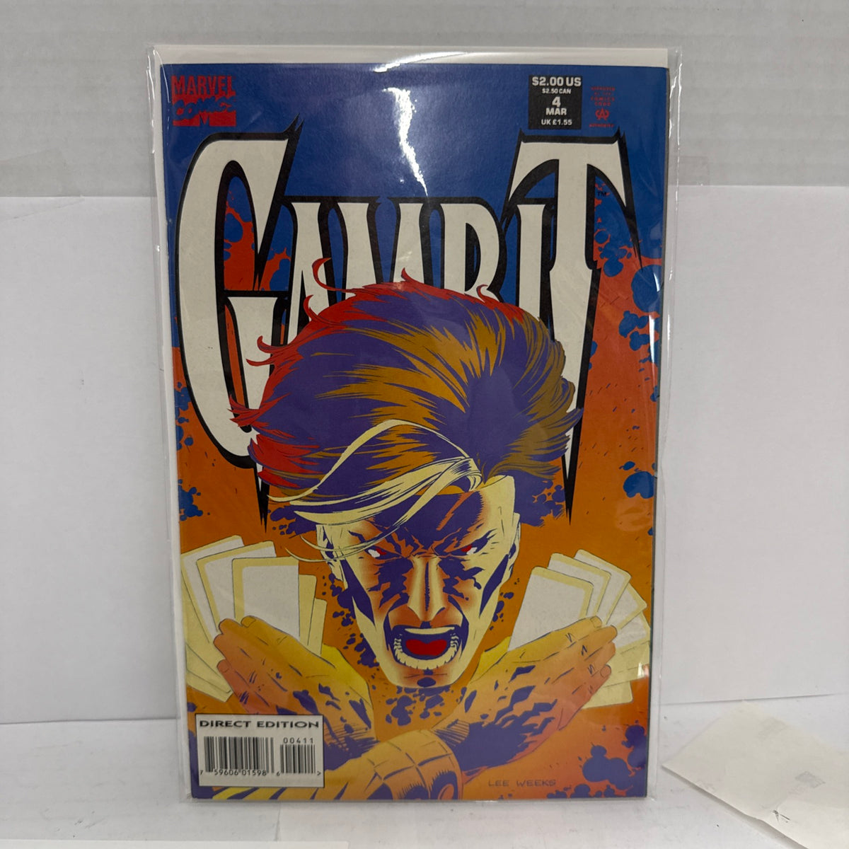 GAMBIT 1-4 LIMITED SERIES COVER & ART LEE WEEKS & KLAUS JANSON HOWARD MACKIE .