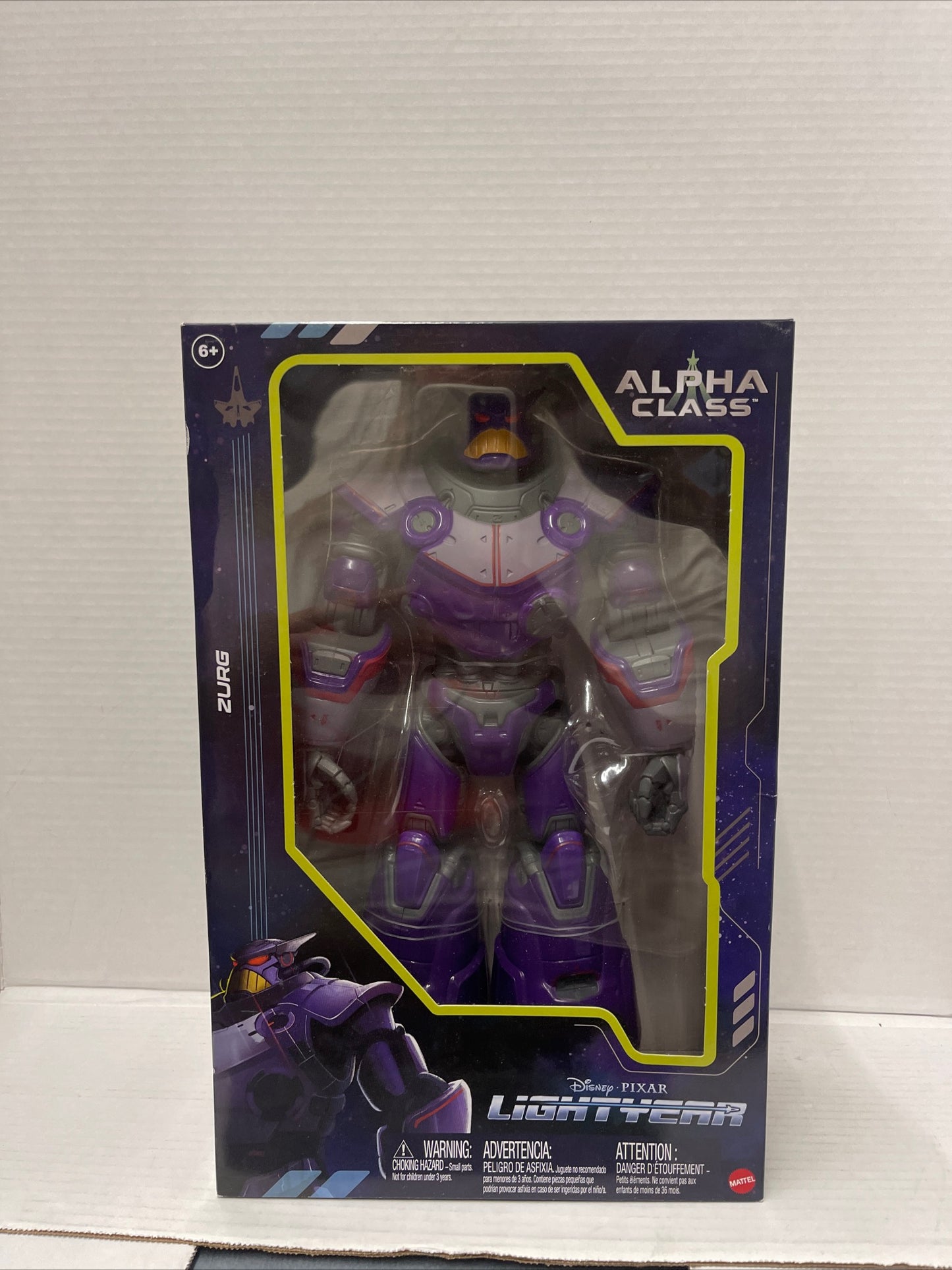 Mattel Disney and Pixar Lightyear Alpha Class Zurg Action Figure 13920B