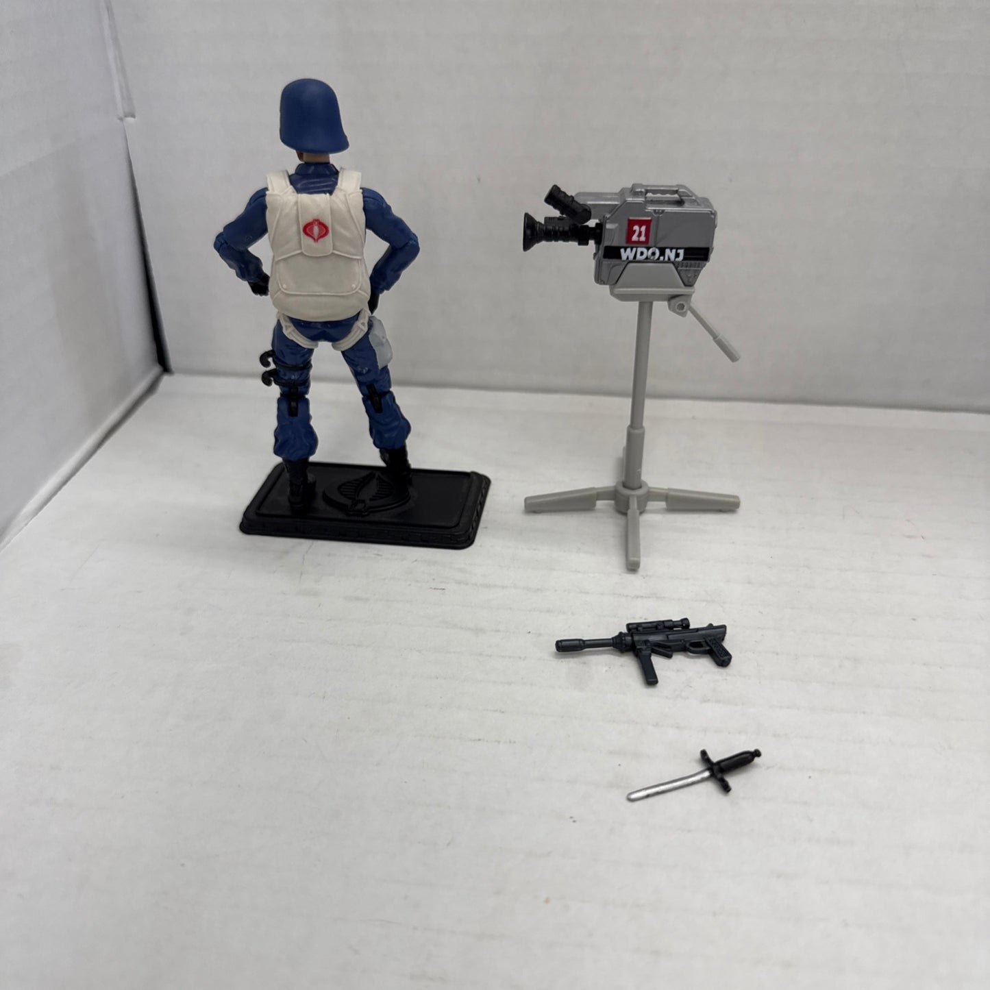 2014 G.I. Joe Cobra CLAWS Trooper loose complete 50th Anniversary paratrooper