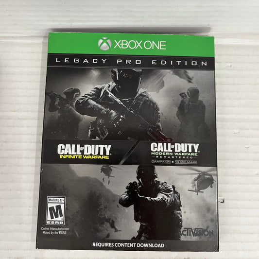 Call of Duty: Infinite Warfare - Legacy Pro Edition Steelbook - Xbox One, 2016