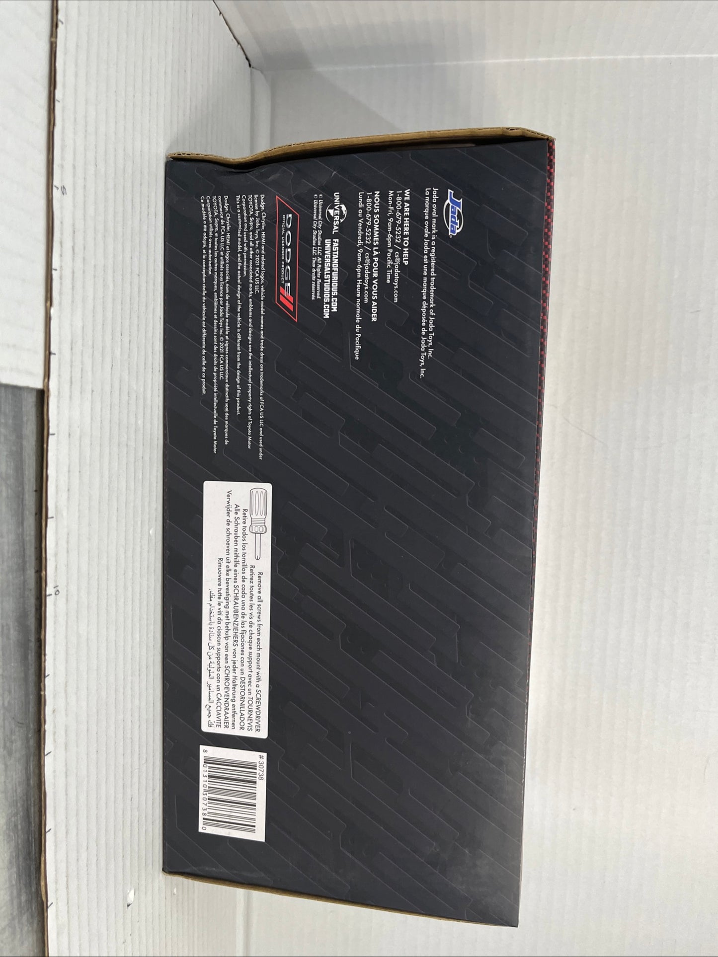 NEW Jada Toys 30738 Fast and the Furious BRIAN & TOYOTA SUPRA 1:24 Scale Diecast