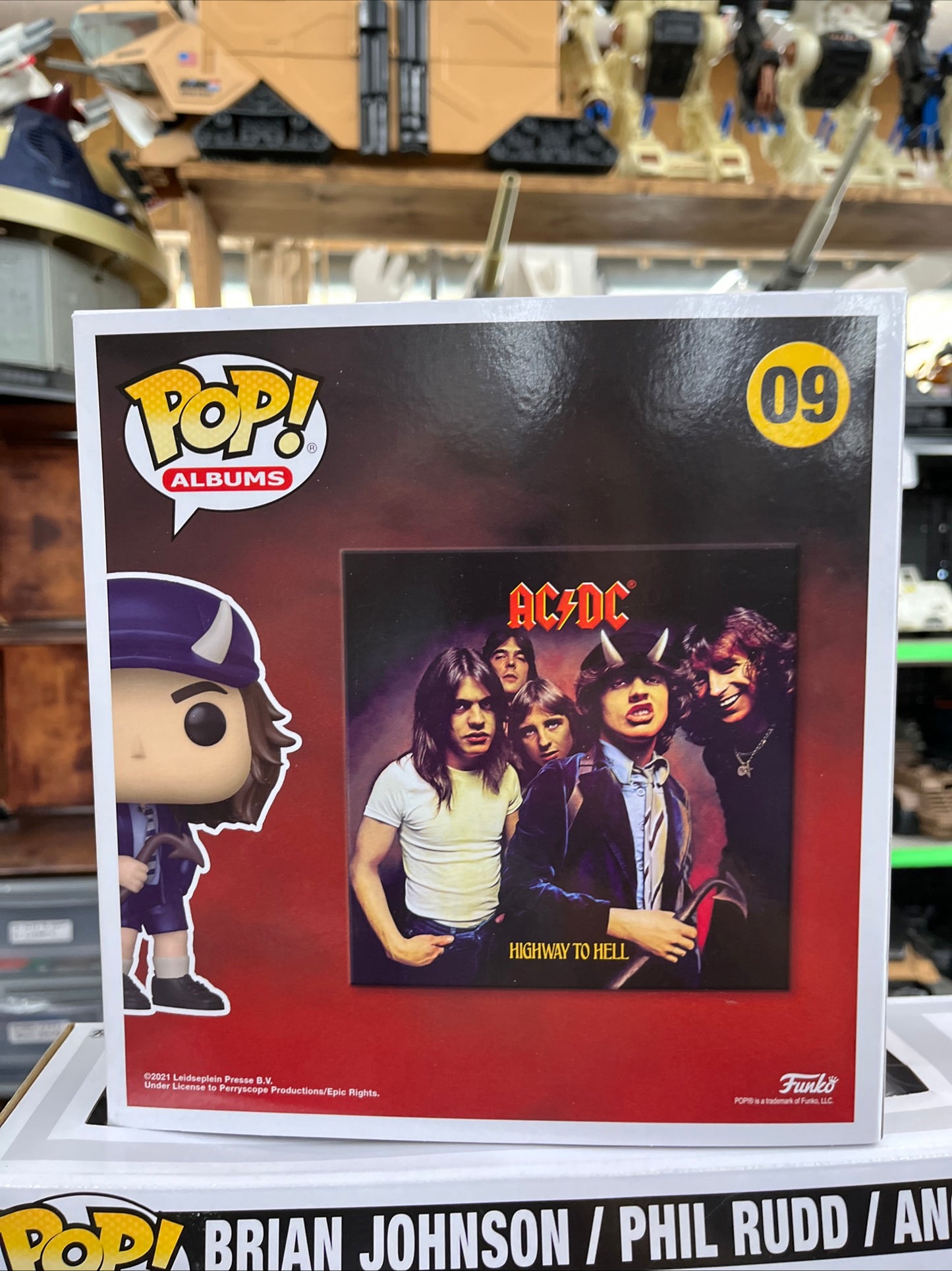 AC/DC - Highway to Hell Funko Pop! Rocks Albums # 09 - NEW