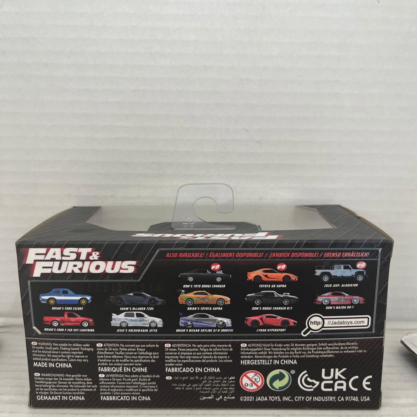 Jada Toys Fast & Furious: Brian's 95 Mitsubishi Eclipse (Green) 1/32 Scale