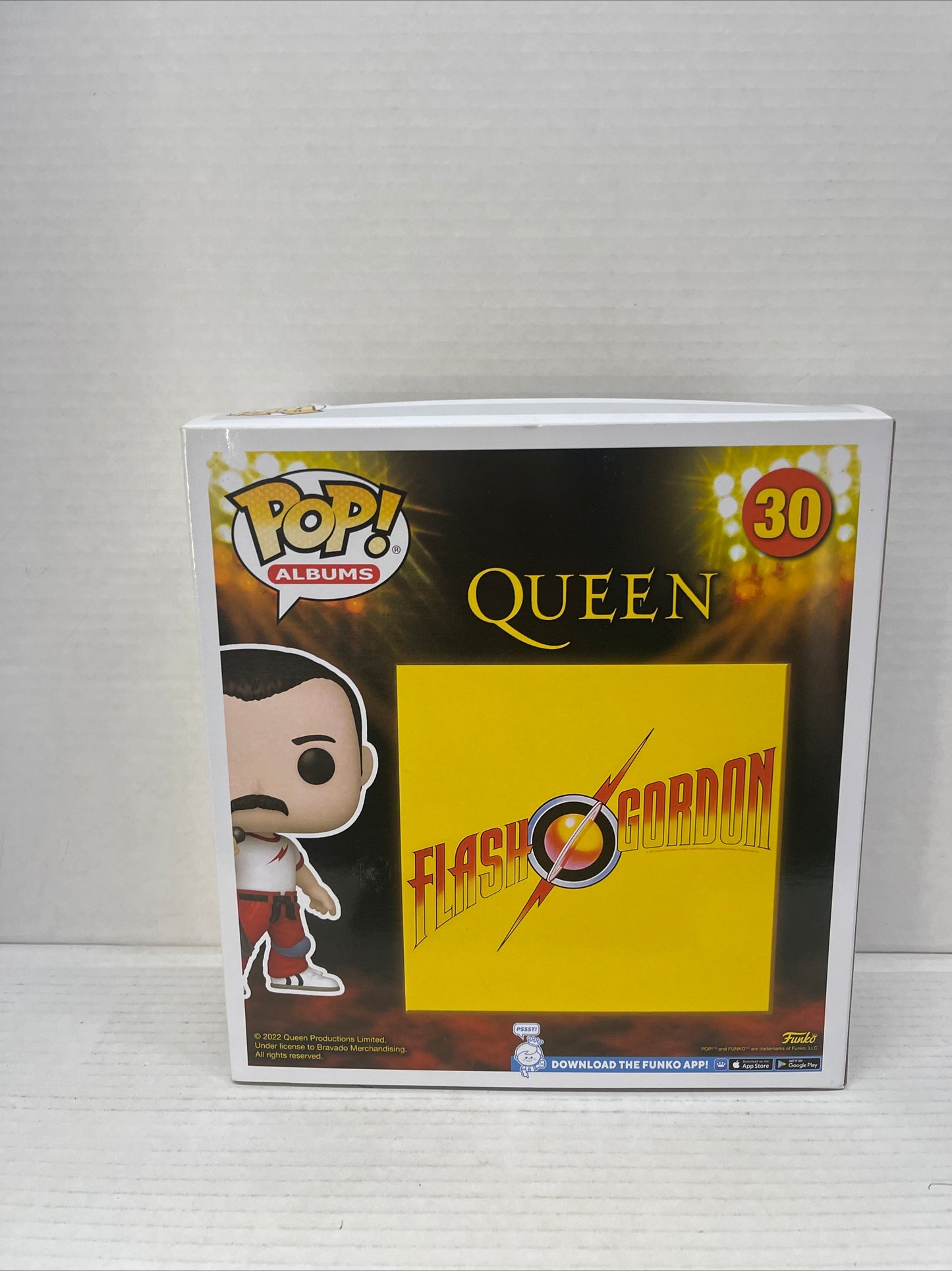 Funko Pop! Album Cover with Case: Freddie Mercury: Flash Gordon #30
