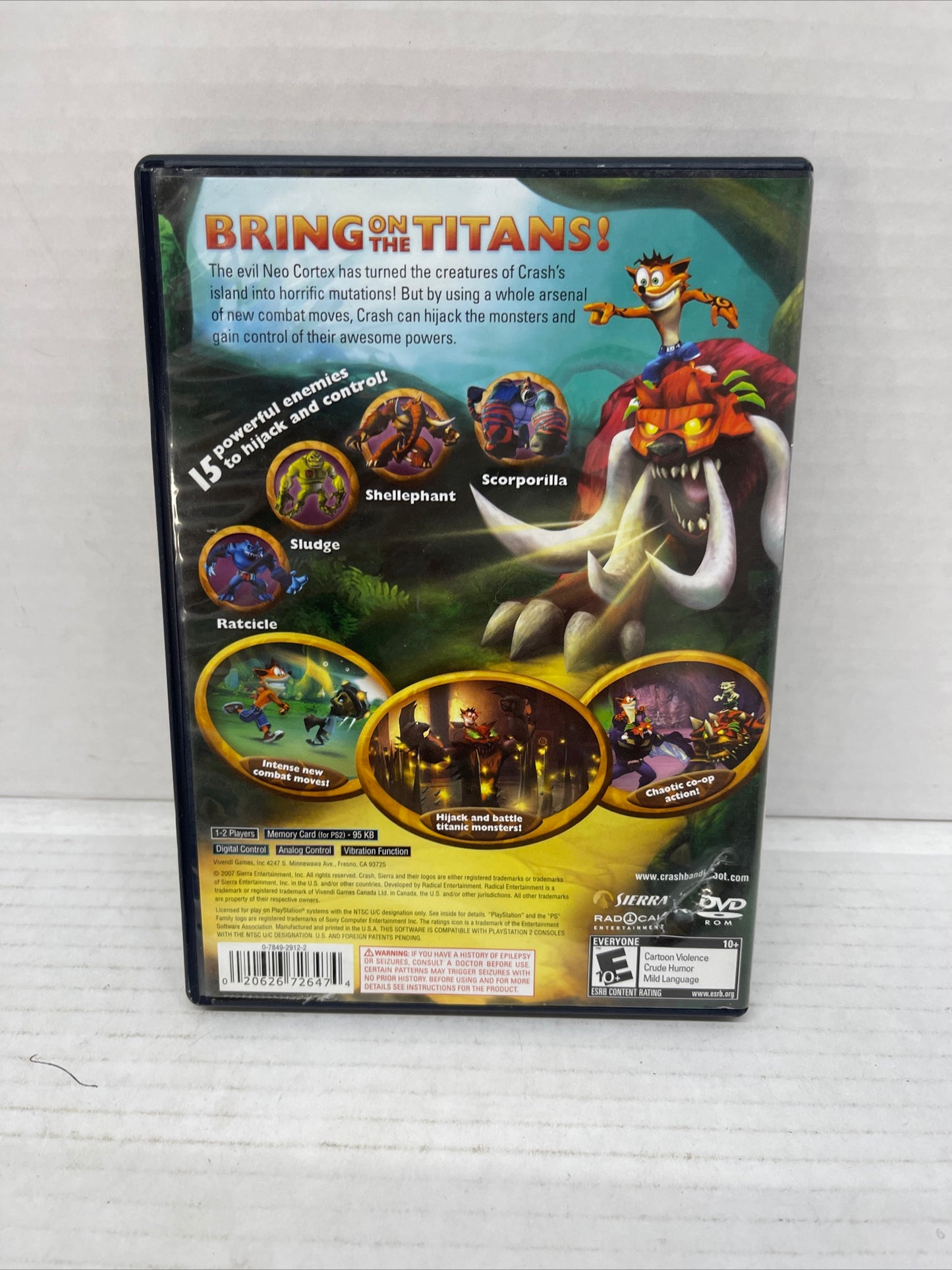 Crash of the Titans - Sony PlayStation 2