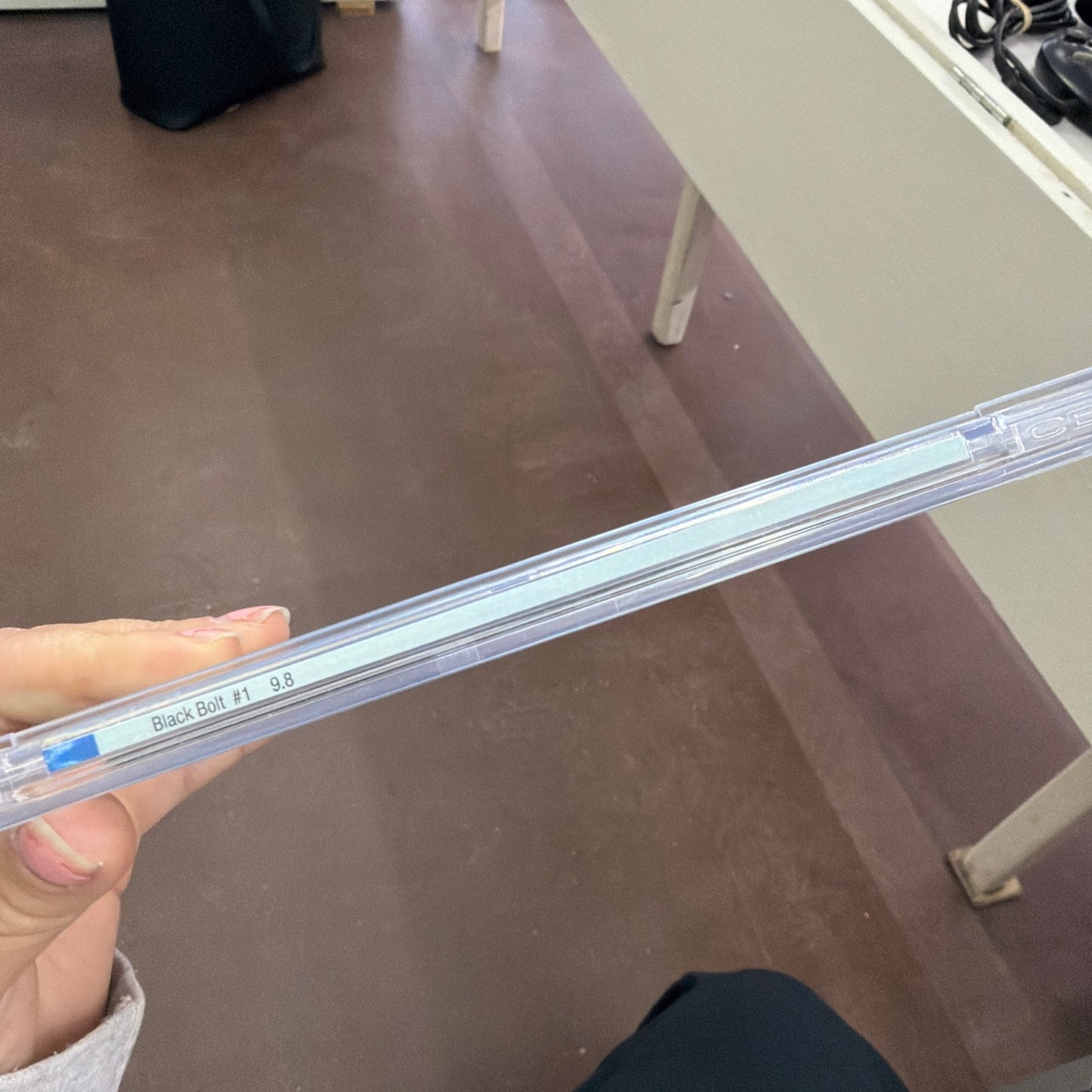 Black Bolt #1, CGC 9.8 Christian Ward cover, 1st app Raava & Blinky, July 2017