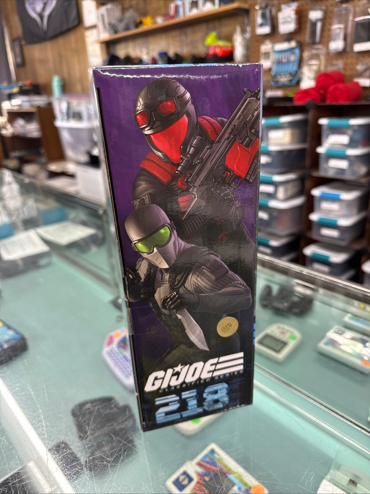 GI Joe Classified Series 6" 218 Snake Eyes Stealth Viper Trubble Bubble NIH