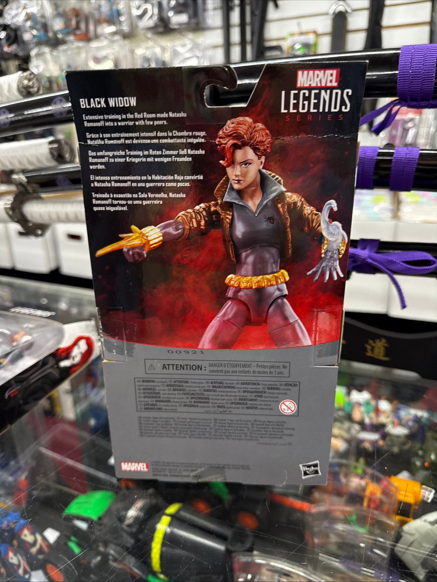 Marvel Legends Black Widow 6” Grey Suit Walmart Exclusive