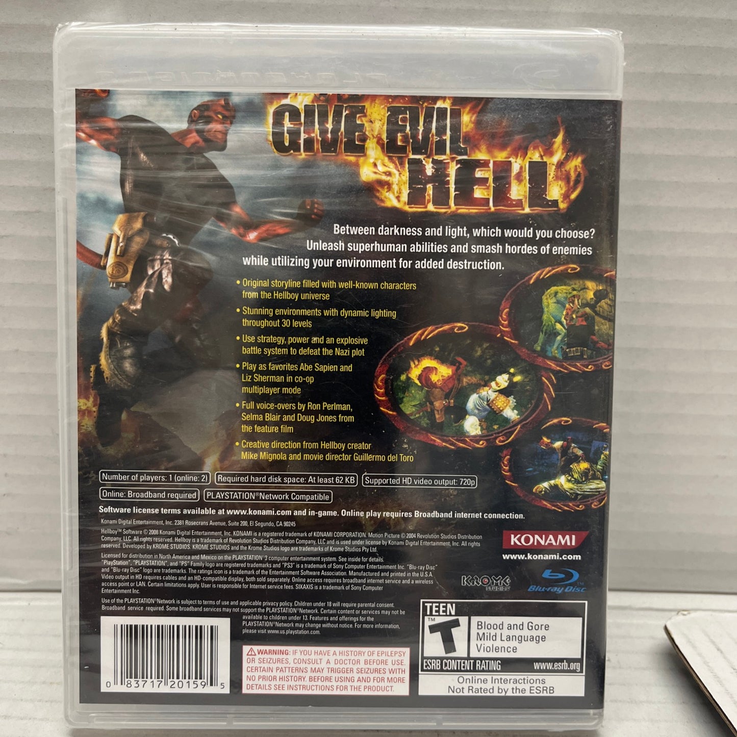 Hellboy: Science of Evil - Sony PlayStation 3