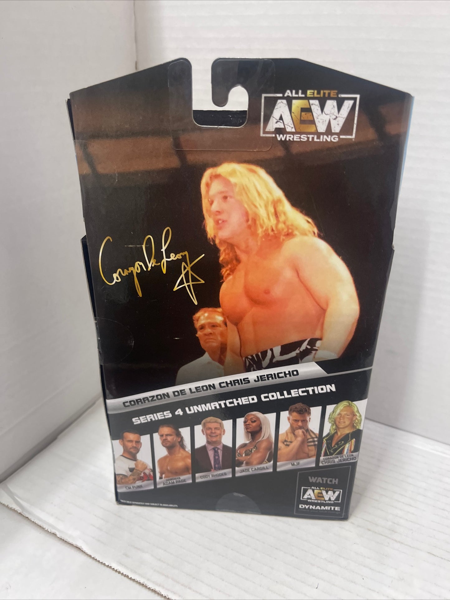 AEW Luminaries Series 4 #24 Corazon De Leon Chris Jericho Wrestling Figure New