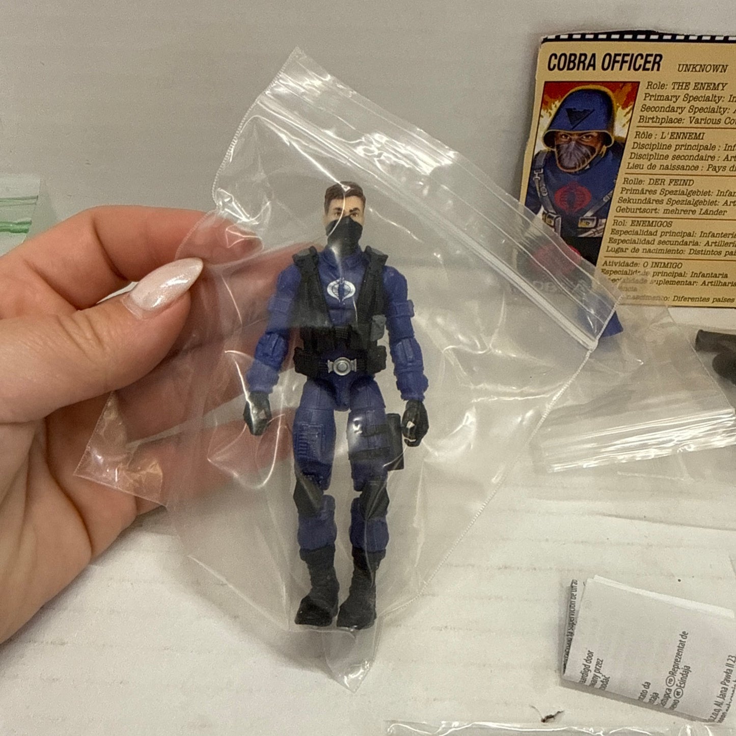 GI Joe Retro COBRA OFFICER Walmart Exclusive 2021