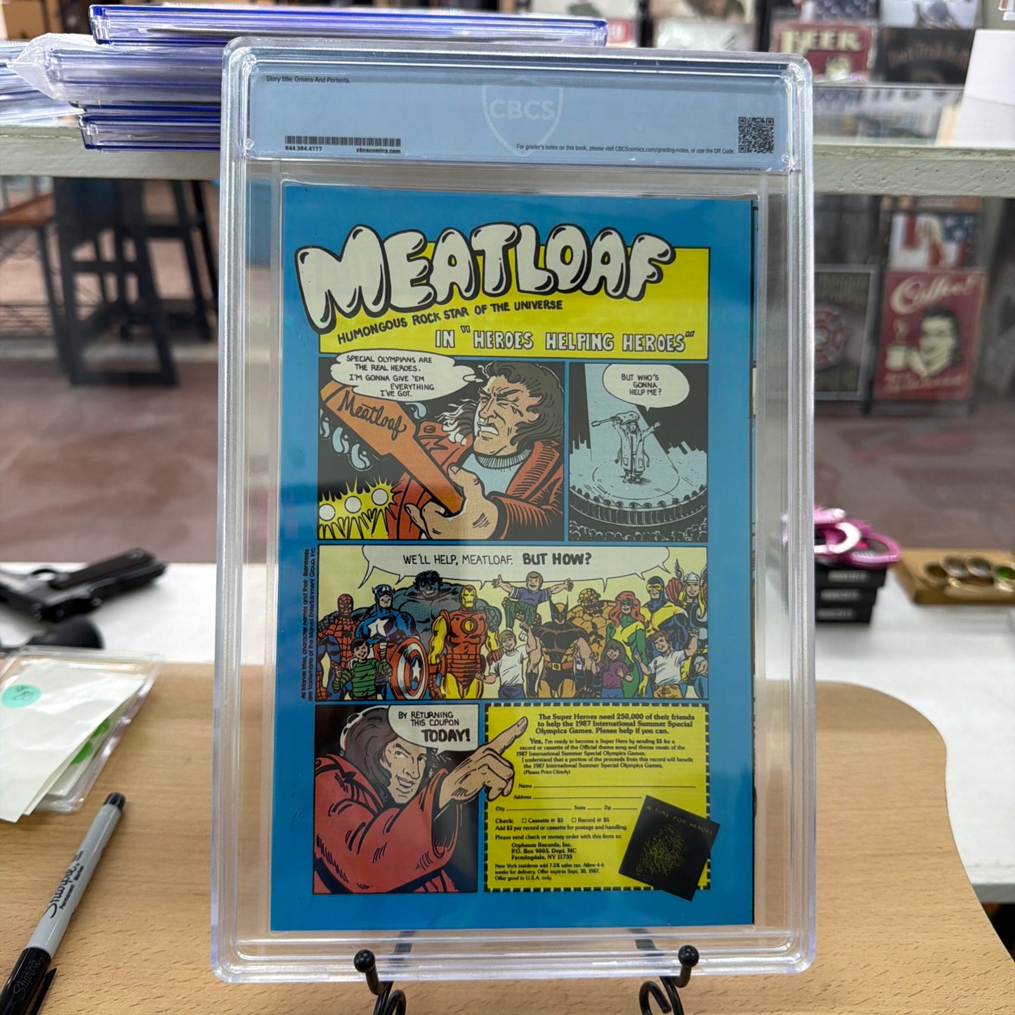 1987 Uncanny X-Men #223 GRADED 8.5 CBCS