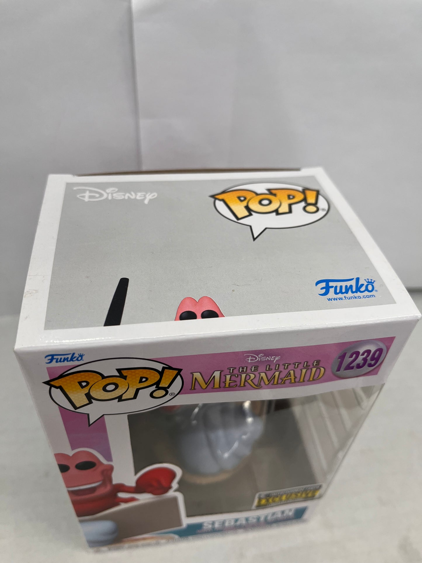 Funko POP! Disney The Little Mermaid SEBASTIAN #1239 EXCLUSIVE! Vinyl Figure