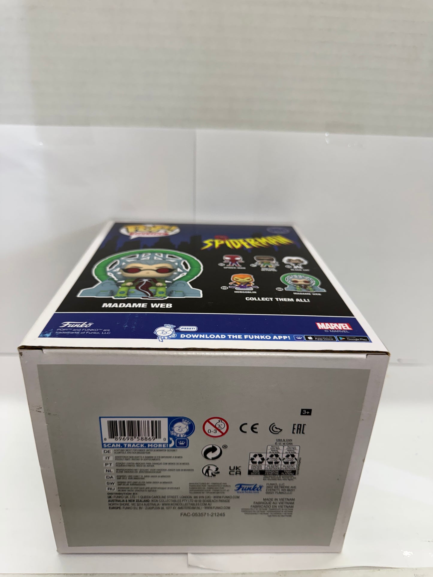 Funko Pop Marvel Spider-Man : 6" Madame Web #960 Vinyl Figure Box - Brand New!