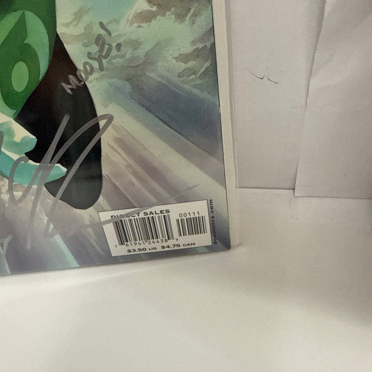 SIGNED ~ GREEN LANTERN #1 (July 2005)