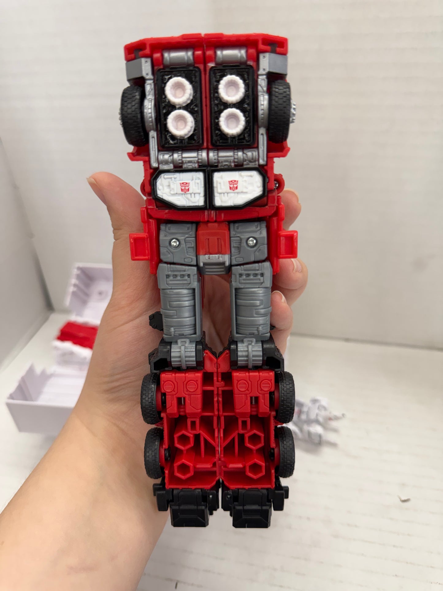 Target Optimus Prime and Autobot Bullseye Transformers Exclusive Figure Complete