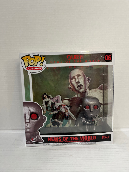 Funko Pop! Album Cover with Case: News of the World (Metallic) #06 - H02