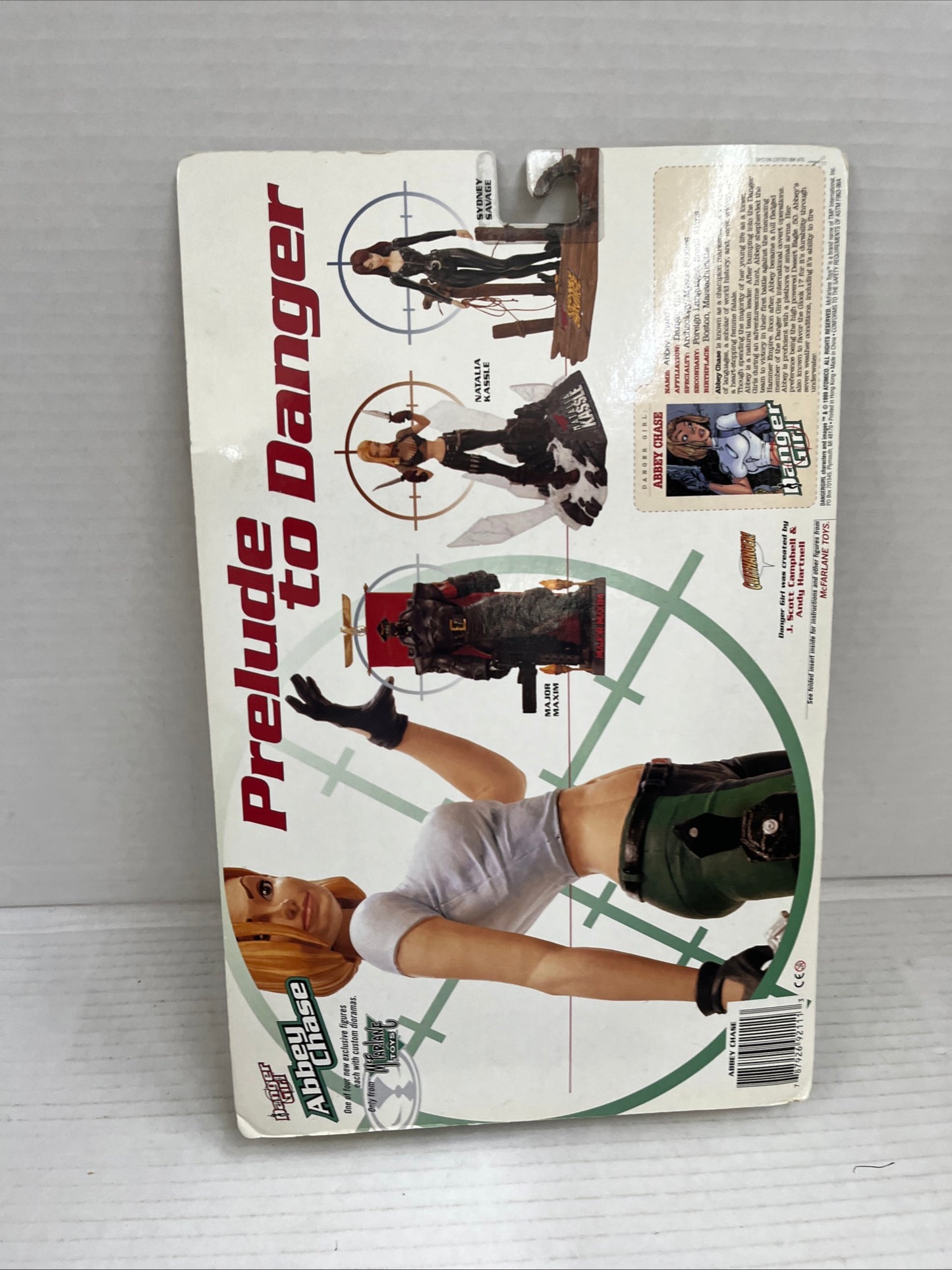 McFarlane Toys J. Scott Campbell Danger Girl Abbey Chase Action Figure Snake 99