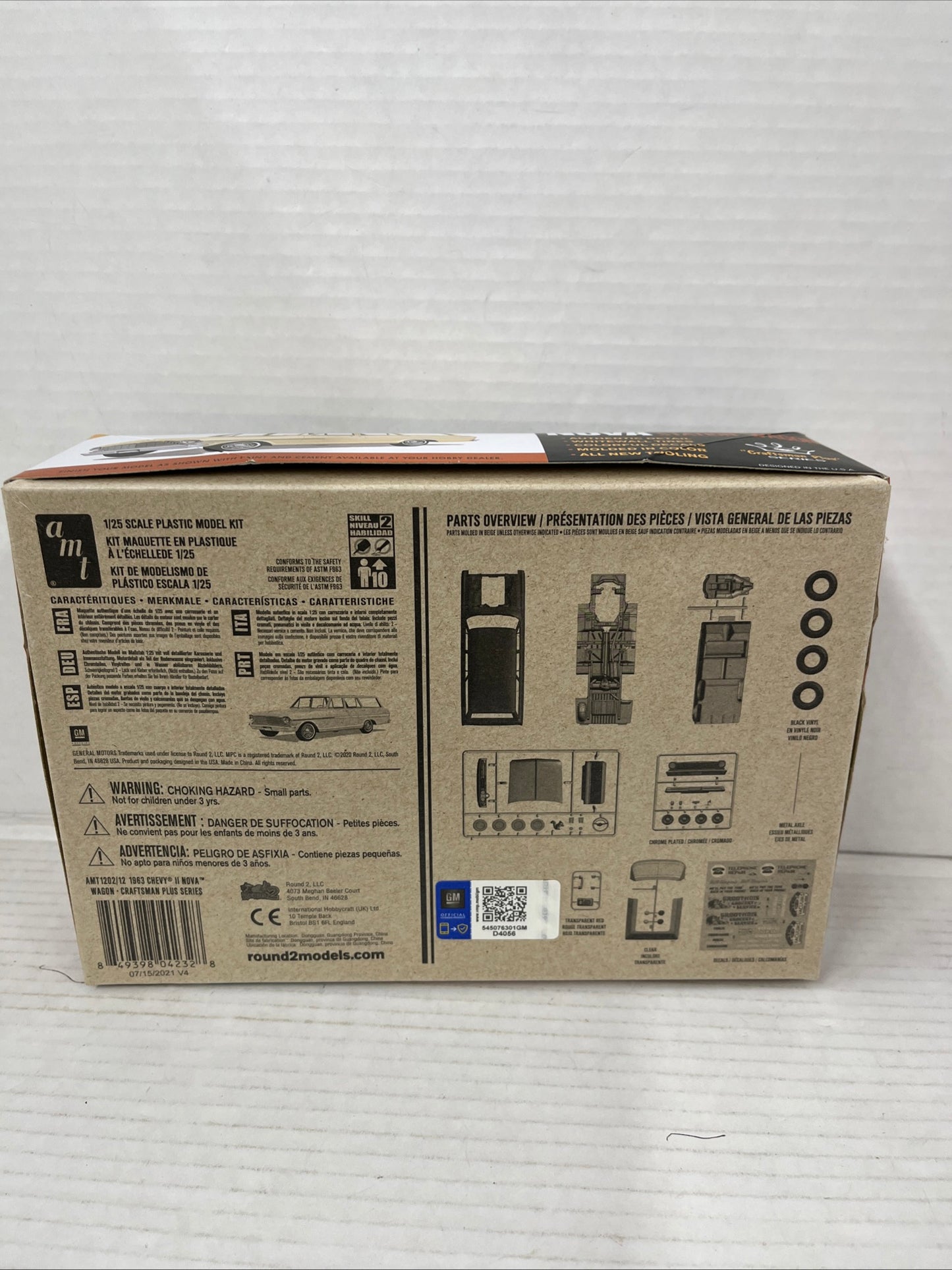 AMT Chevrolet II Nova Station Wagon Craftsman Plus Series 1 Kit Sealed 1/25