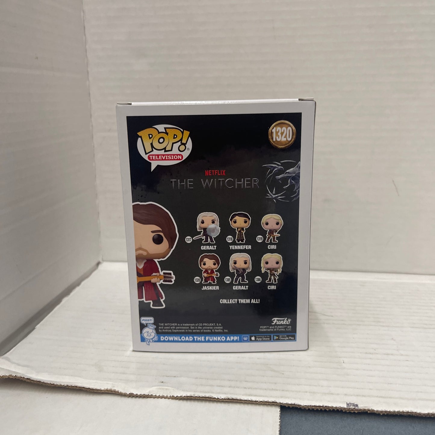 Funko Pop Television | Netflix The Witcher | Jaskier #1320