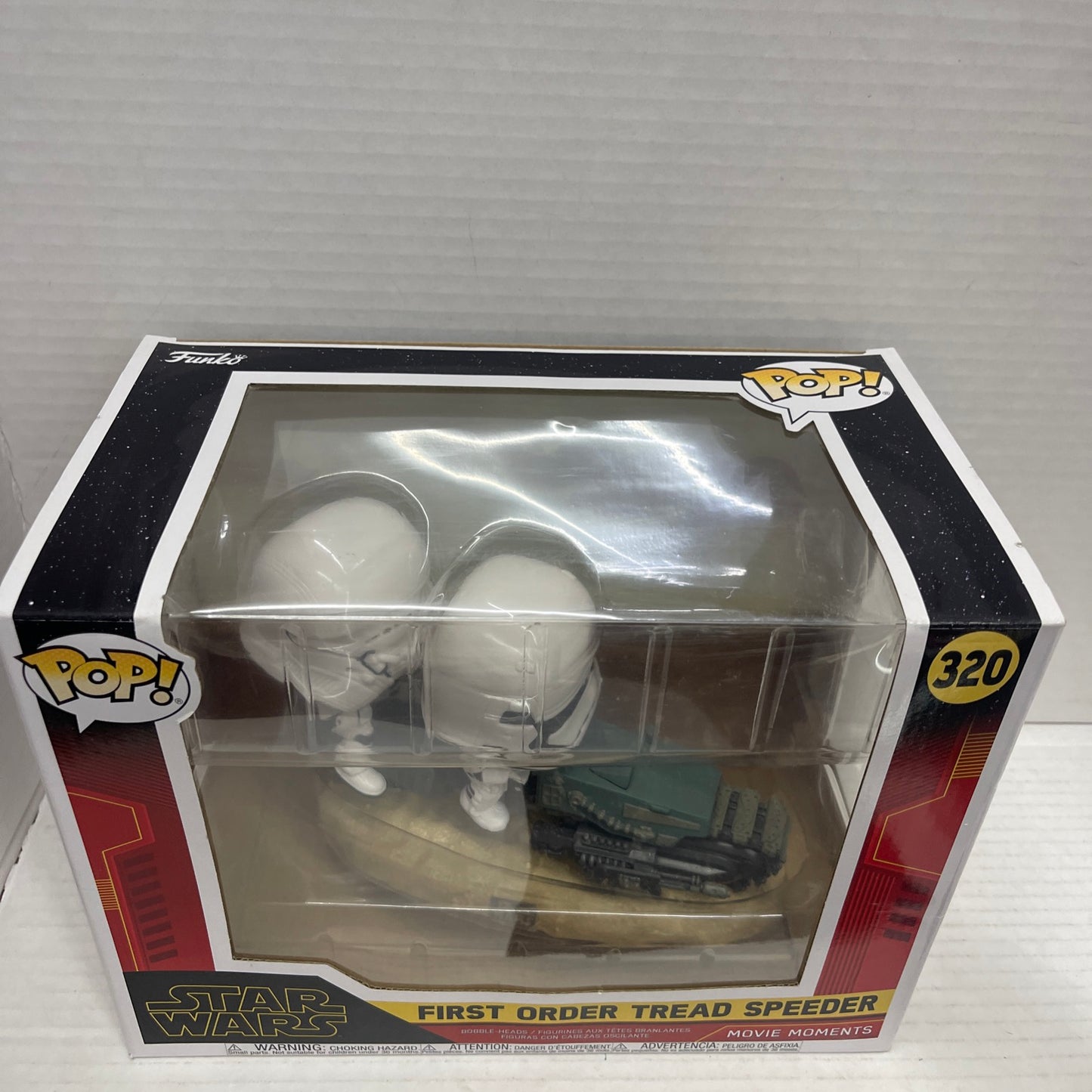 Funko POP! Star Wars First Order Tread Speeder # 320 Movie Moments Bobble-Head