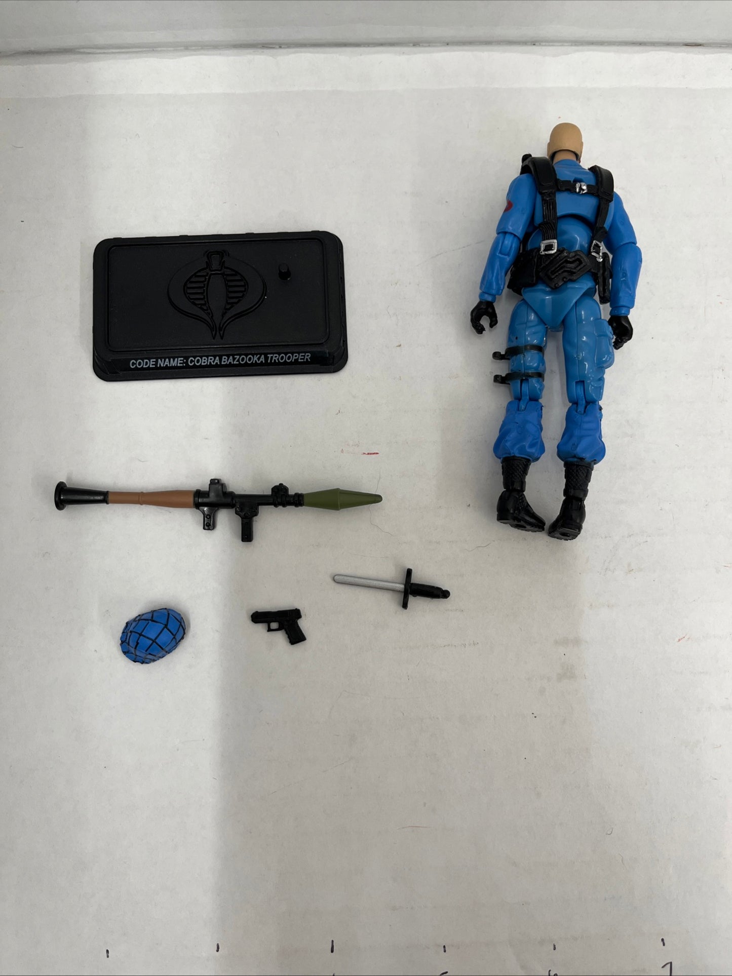 2008 GI JOE 25TH ANNIVERSARY COBRA BAZOOKA TROOPER V1 LOOSE COMPLETE FIGURE