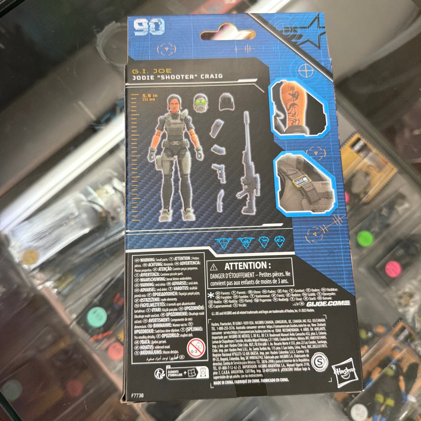 G.I. Joe Classified Series Jodie Shooter Craig 6" Action Figure