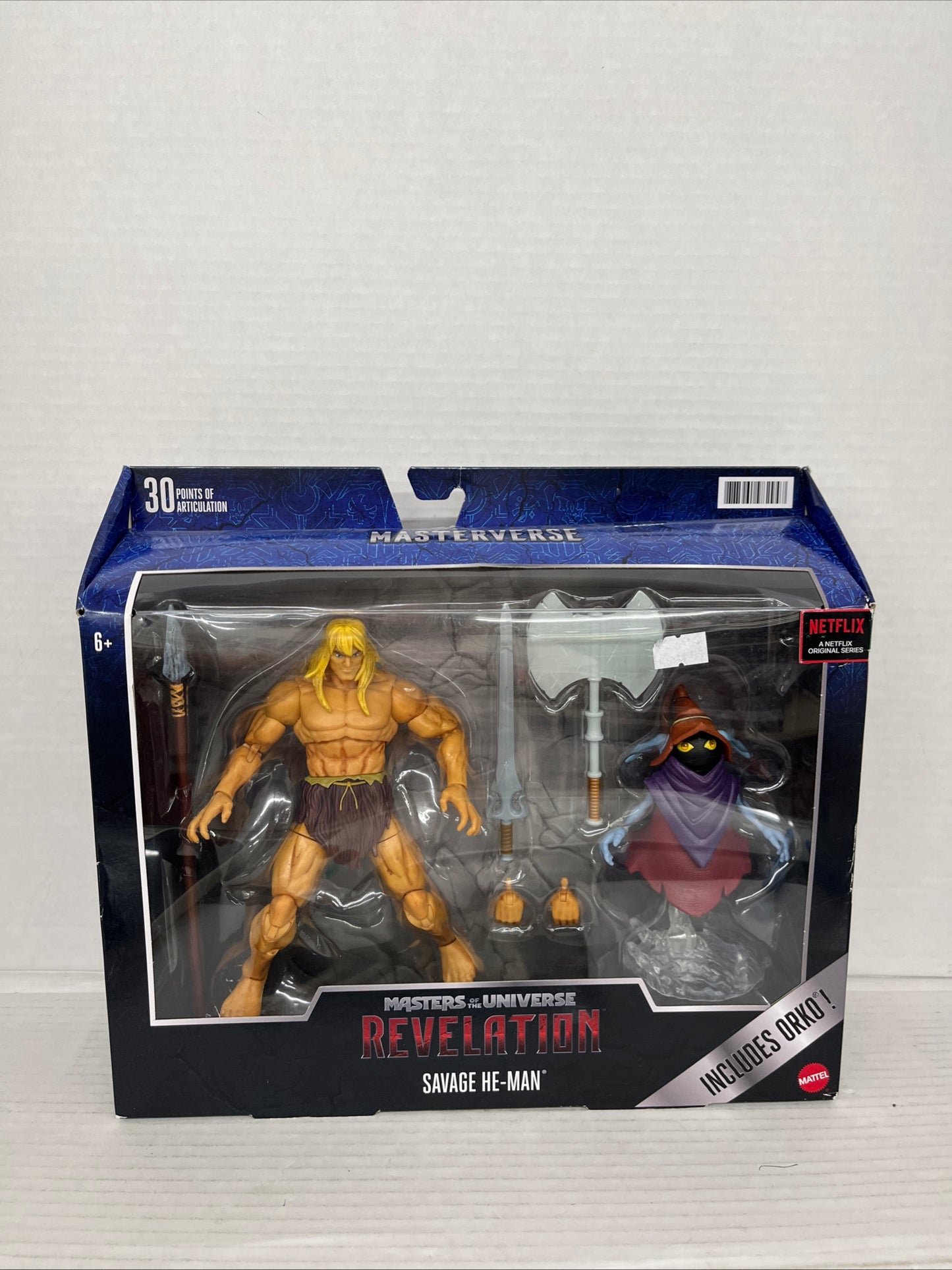 Masters Of The Universe Masterverse Revelation Savage He-Man Action Figure