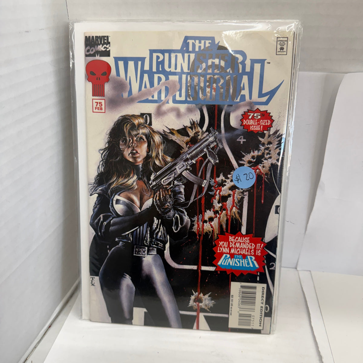 Punisher War Journal#75 1ST Lynn Michaels As The Punisher 1995 Marvel Comics