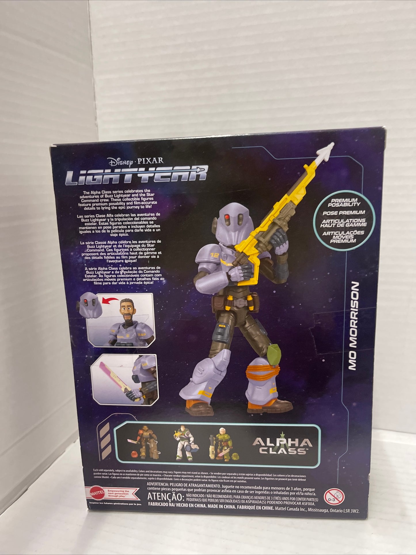 Disney Pixar Lightyear Alpha Class Zap Patrol Mo Morrison Collector Figure