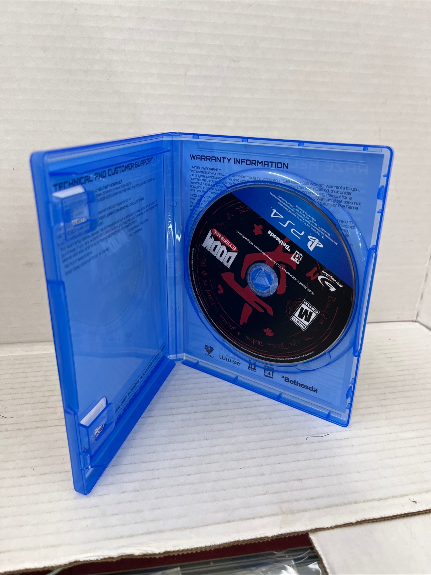 Doom Eternal PlayStation 4 PS4 New Sealed PS5