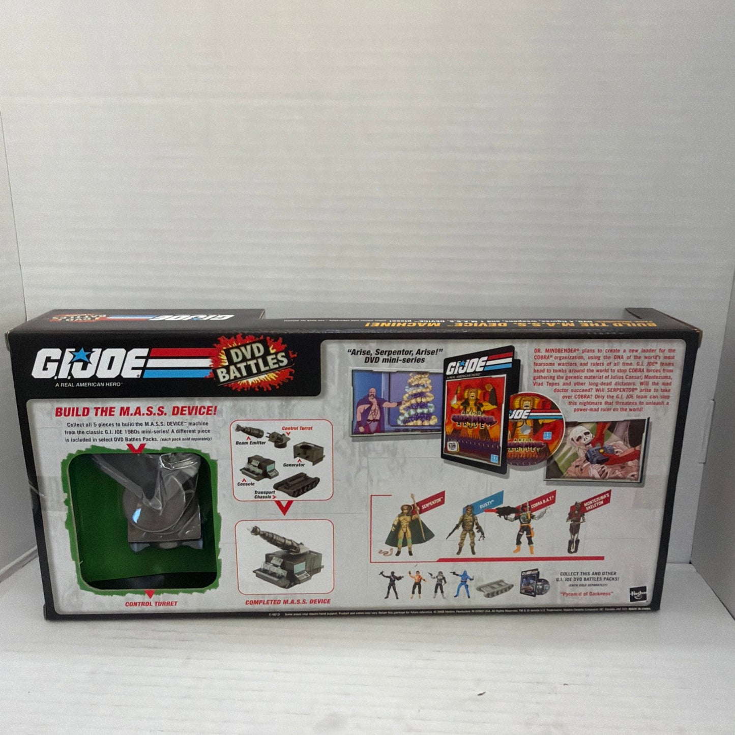 G.I Joe 25th Anniversary "Arise, Serpentor, Arise" DVD Battle Pack Set 3 of 5