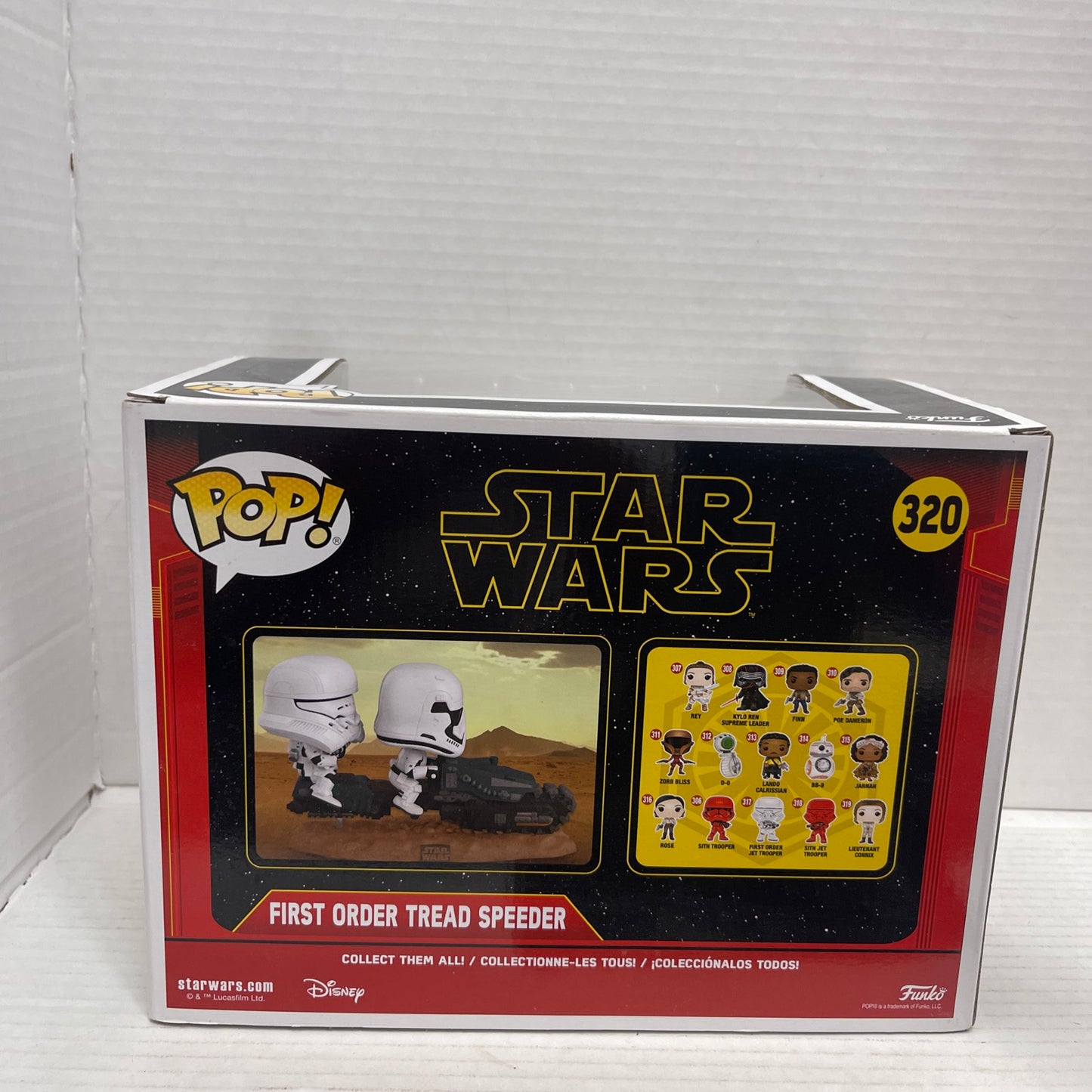 Funko POP! Star Wars First Order Tread Speeder # 320 Movie Moments Bobble-Head