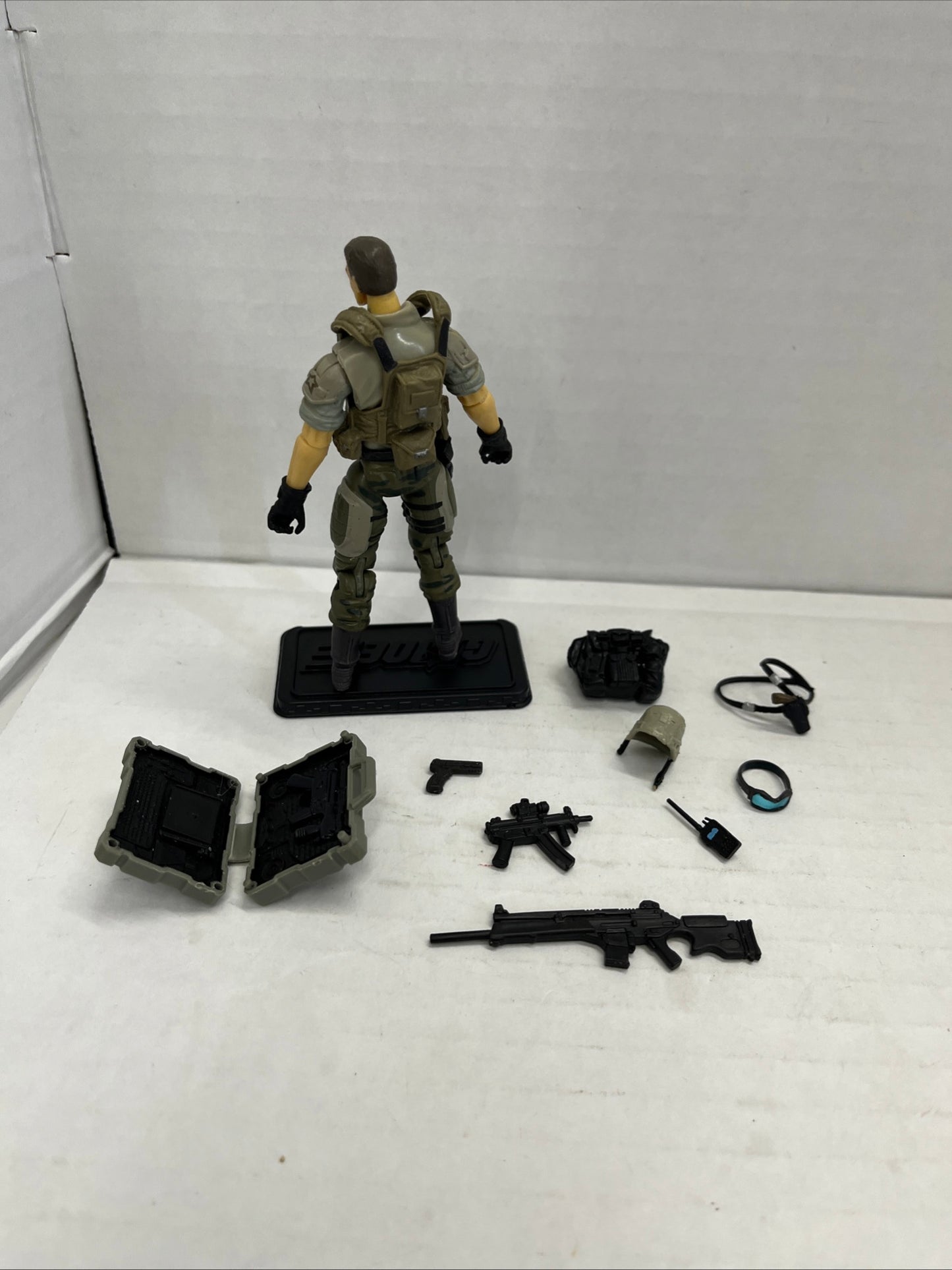 GI Joe Pursuit of Cobra GENERAL CLAYTON "HAWK" ABERNATHY Figure Hasbro
