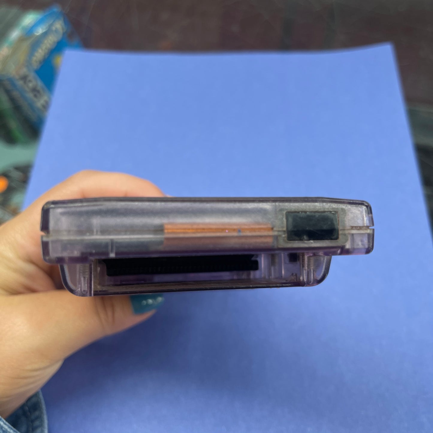 Nintendo Game Boy Color Handheld System - Atomic Purple * READ*