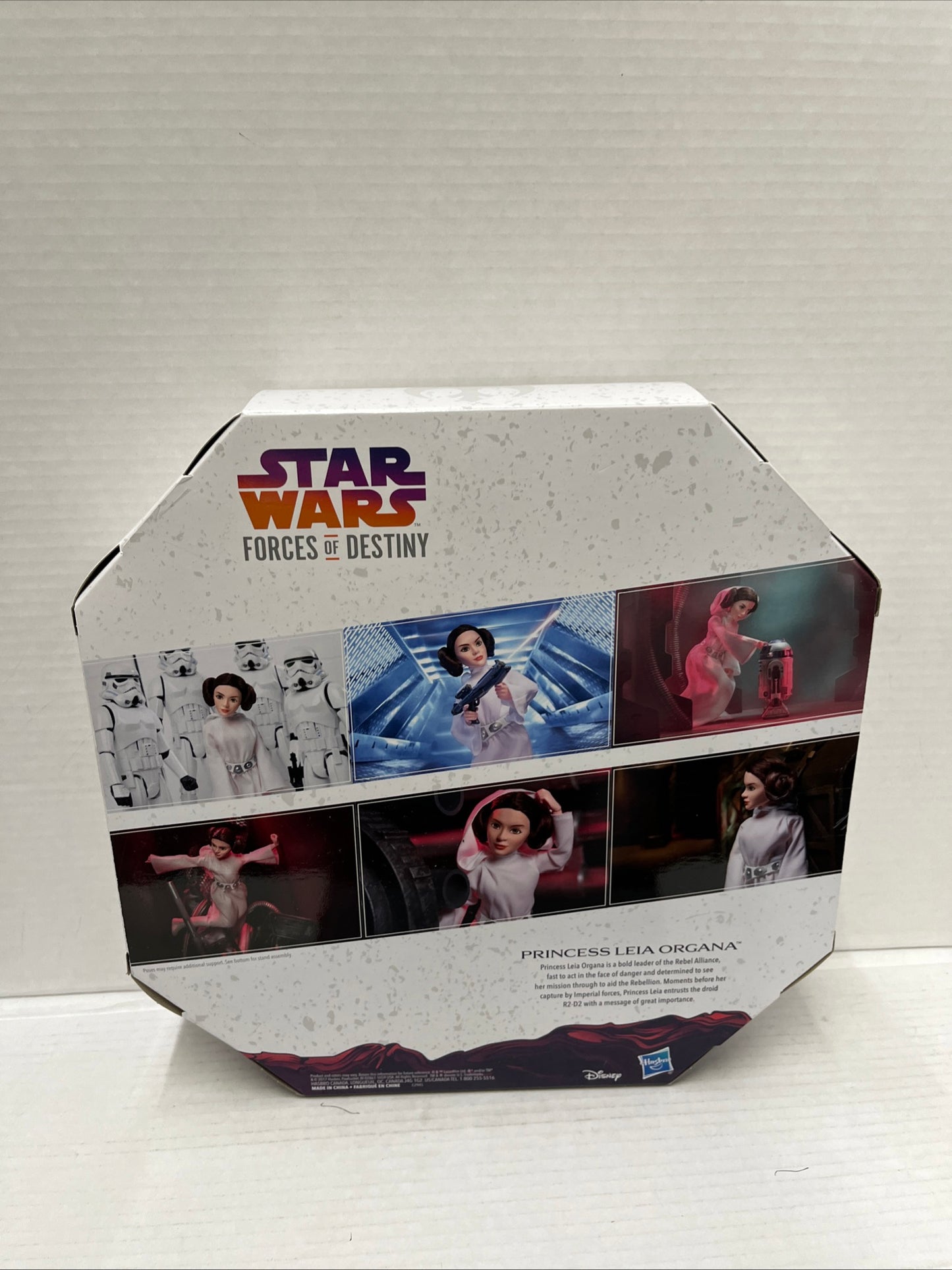 Hasbro HSC2945 Forces of Destiny Princess Leia Organa Platinum Edition Star Wars