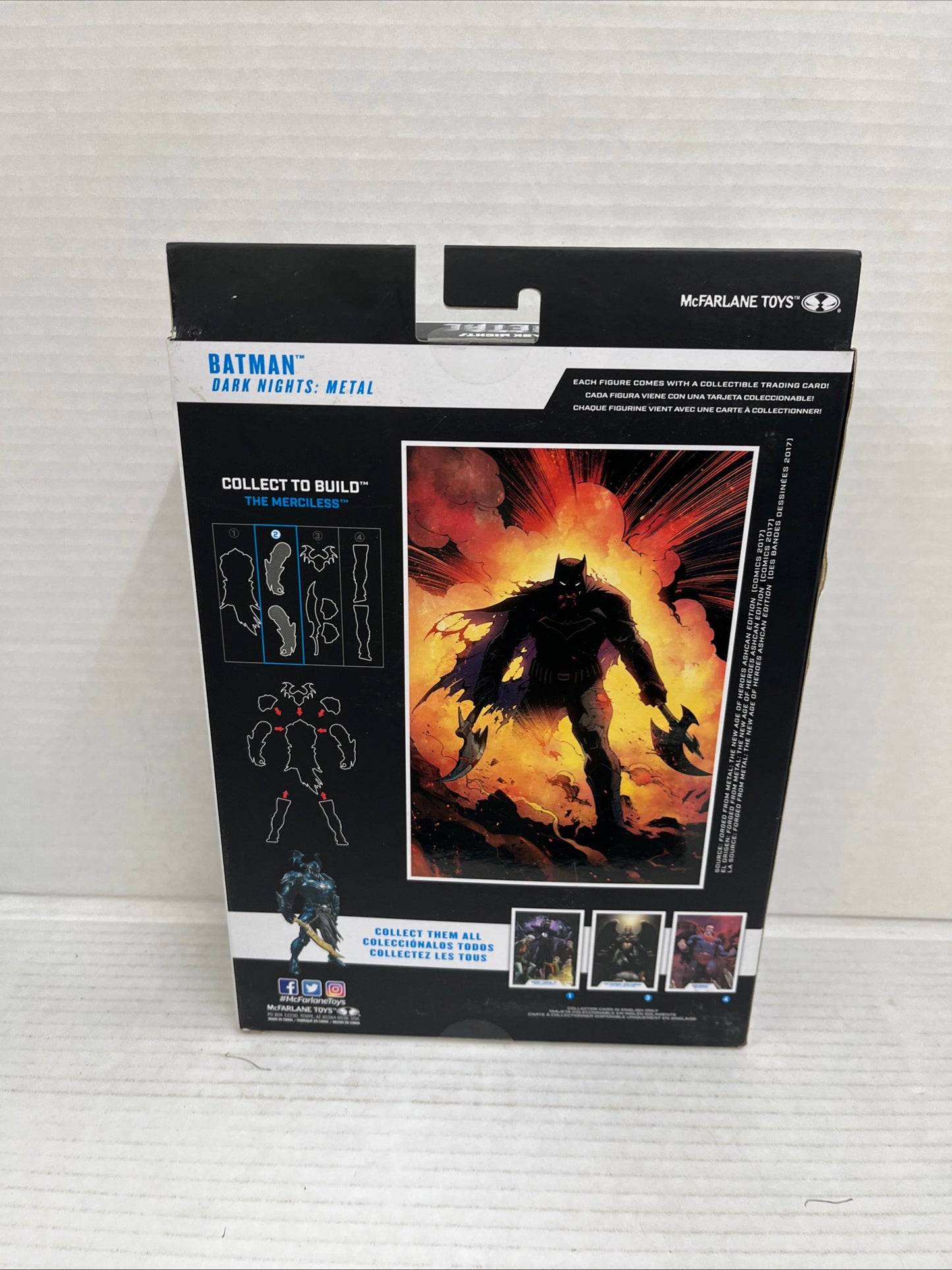 McFarlane DC Multiverse Batman Dark Knights Metal Figure- Merciless BAF