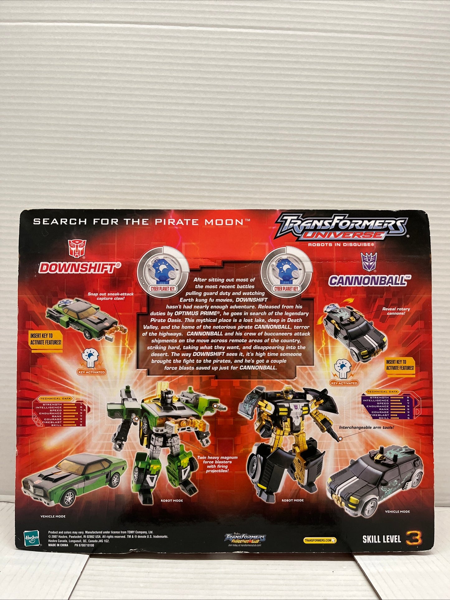 Transformers Robots in Disguise Downshift & Cannonball 2-Pack MOC New Sealed