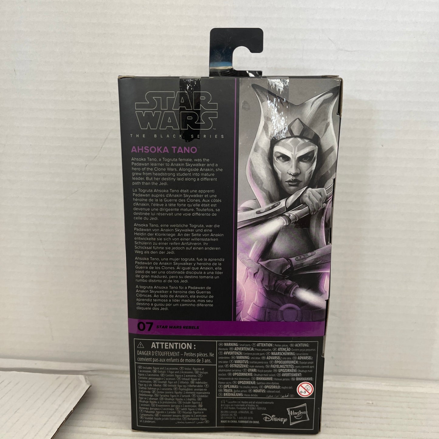 Star Wars Black Series Ahsoka Tano Rebels 6-Inch Action Figure - In Hand