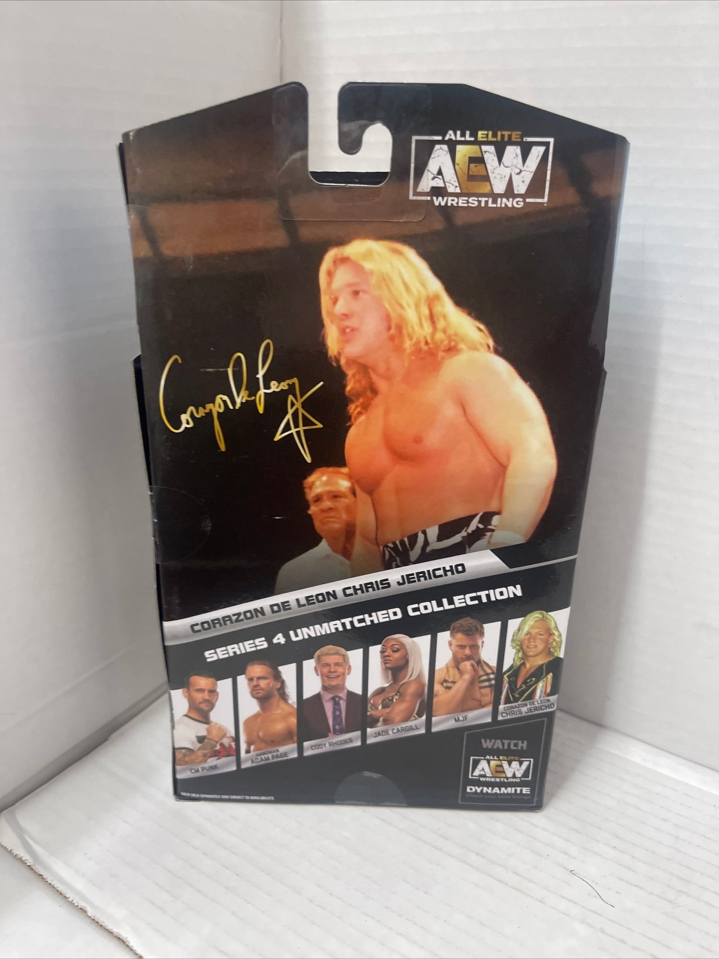AEW Luminaries Series 4 #24 Corazon De Leon Chris Jericho Wrestling Figure New