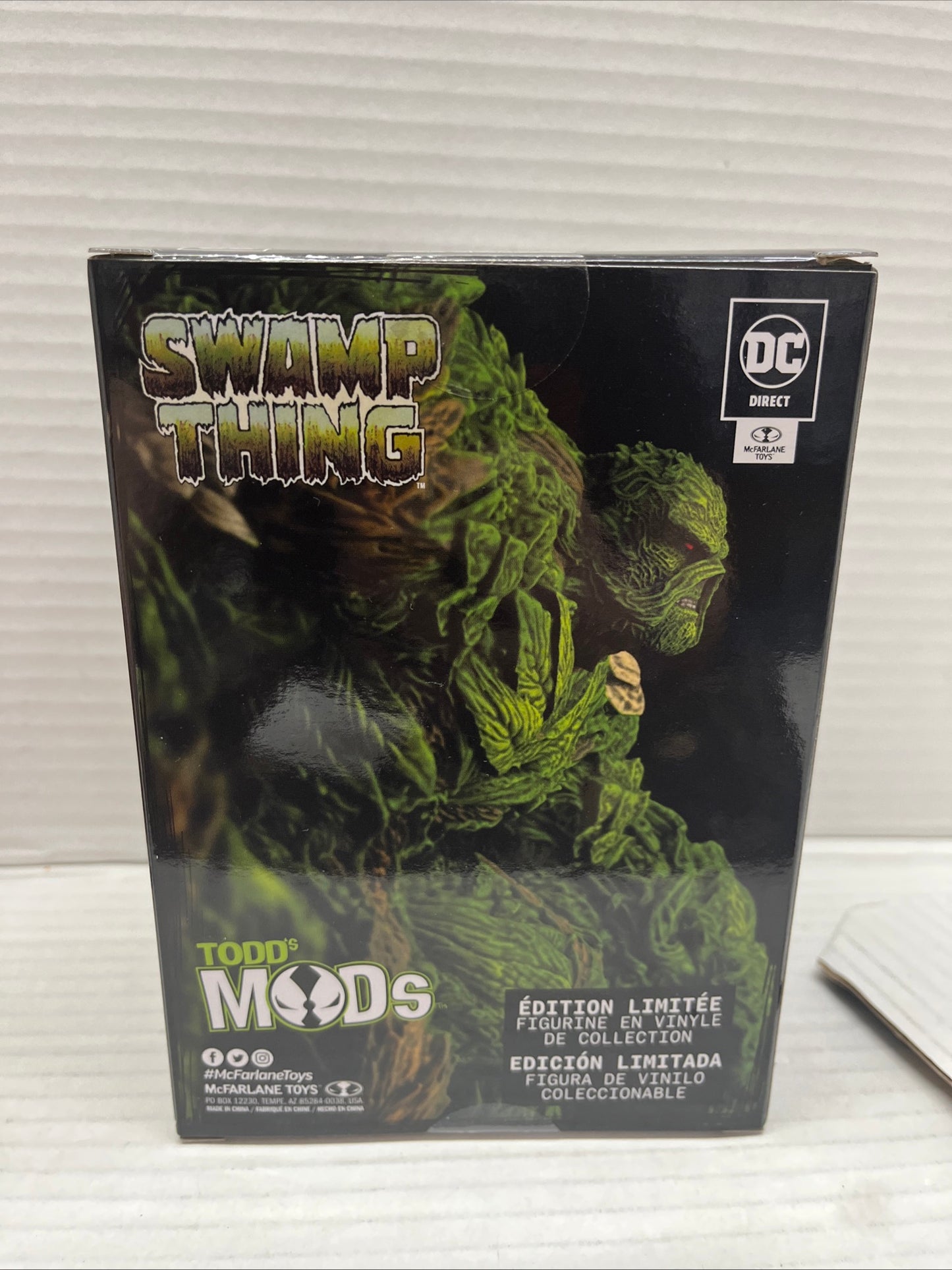 McFarlane Toys DC Todd's Mods Swamp Thing Limited Edition 4.5" Vinyl Figure