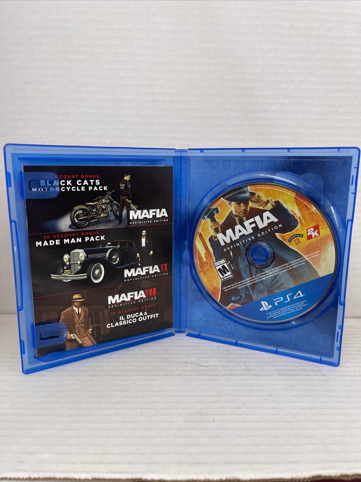 Mafia: Definitive Edition - Sony PlayStation 4 Brand New