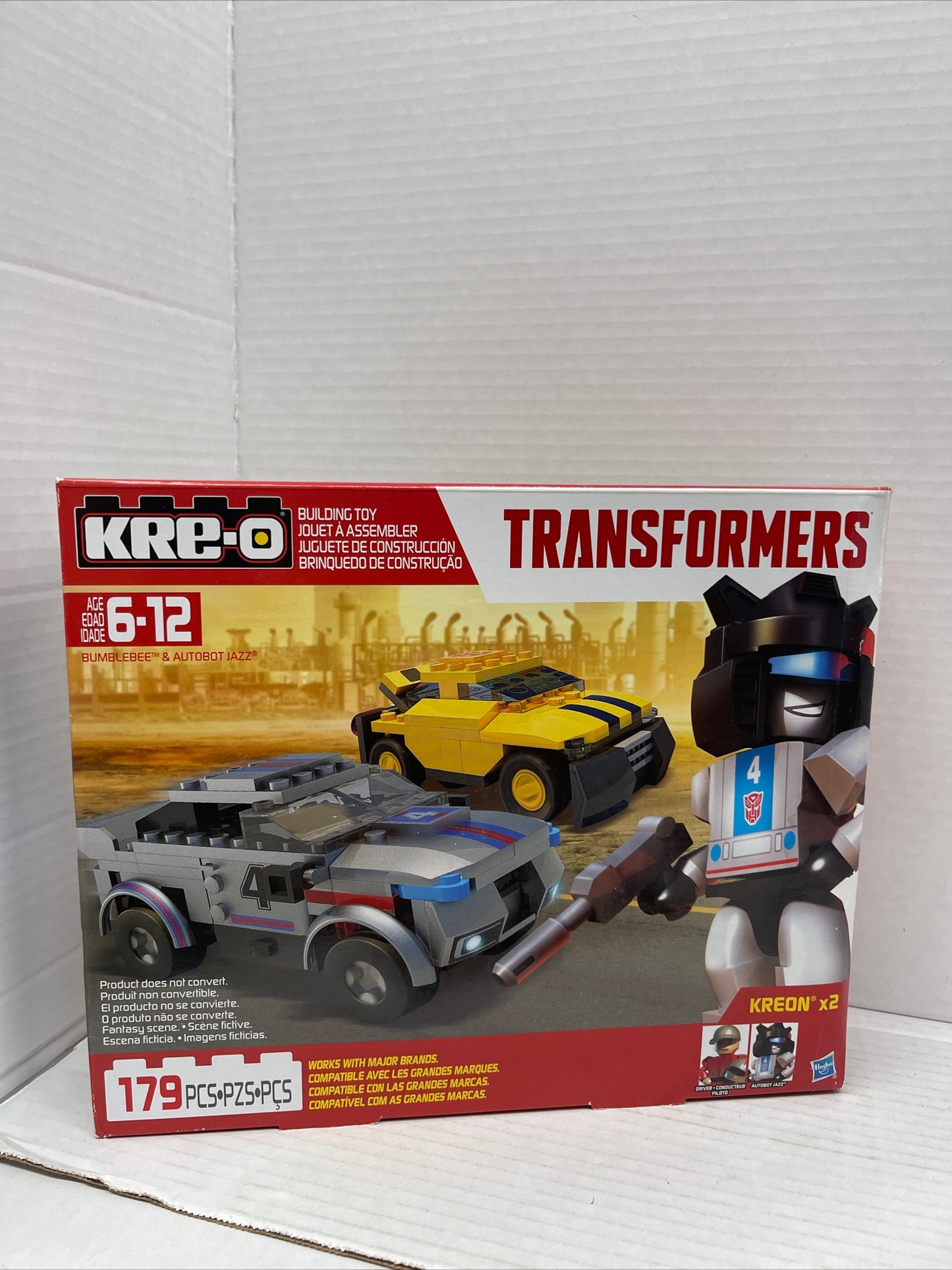 Kre-o Building Toy - Transformers - Bumblebee /Autobot Jazz - Cars