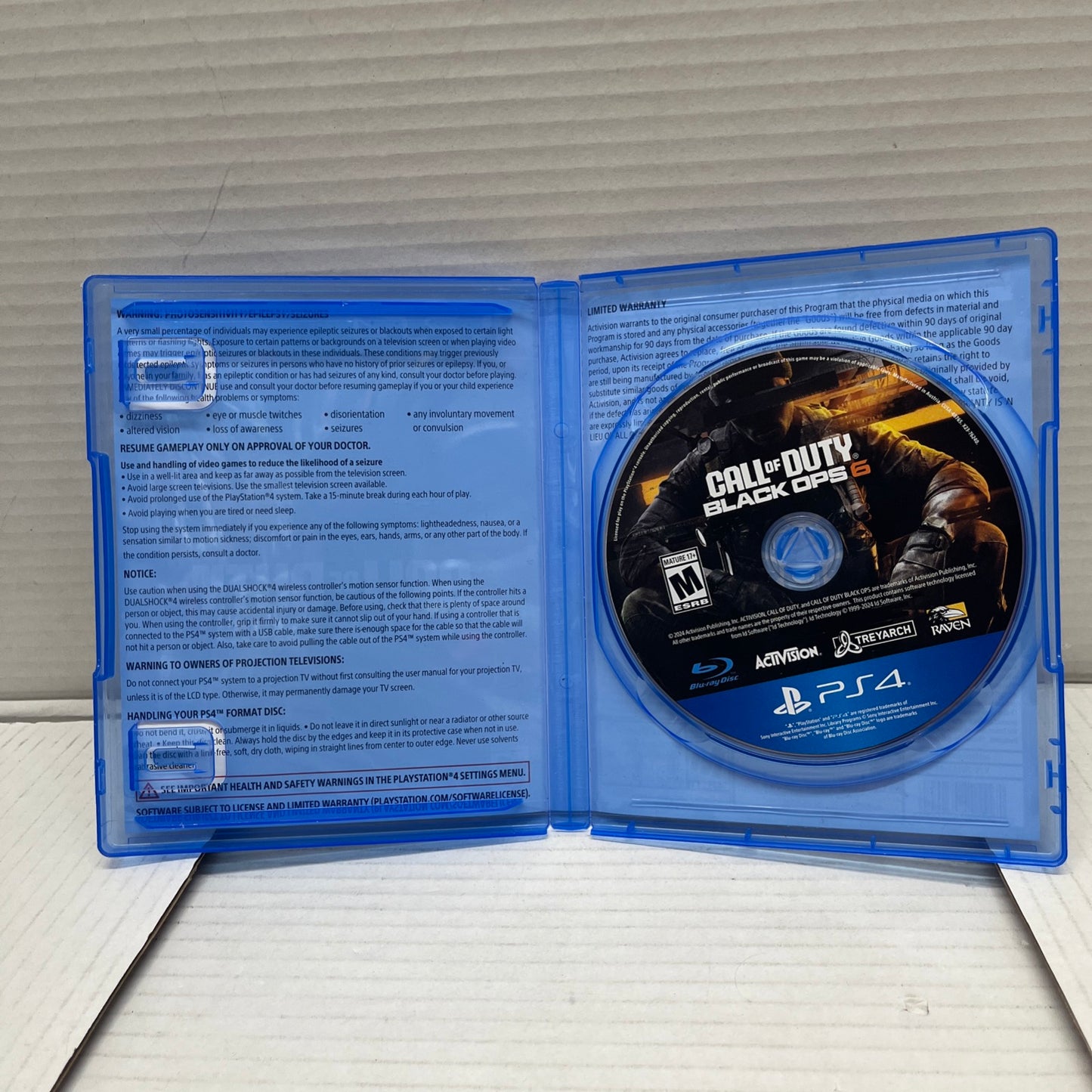 SONY CALL OF DUTY BLACK OPS 6 PS4