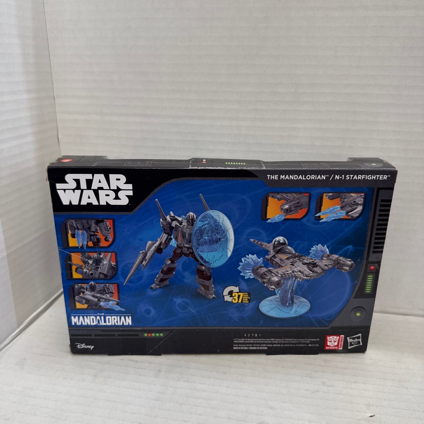 Transformers Star Wars The Mandalorian N-1 Starfighter