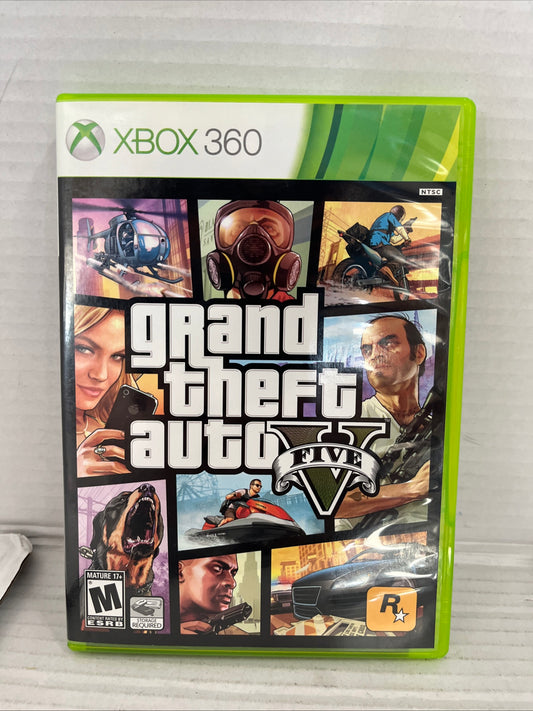 Grand Theft Auto V (Microsoft Xbox 360, 2013)
