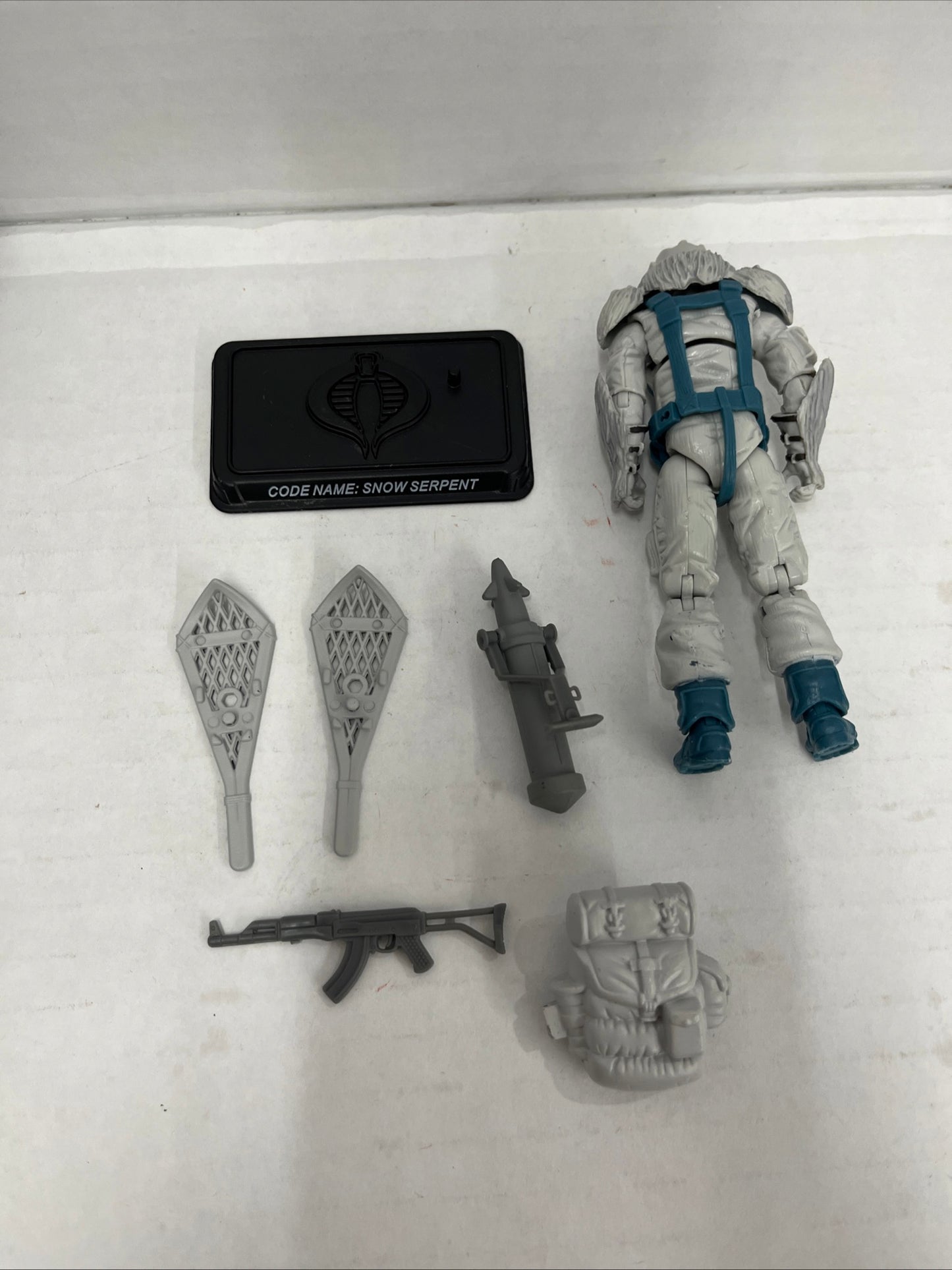 Snow Serpent 25th G.I. JOE COBRA LOOSE Complete